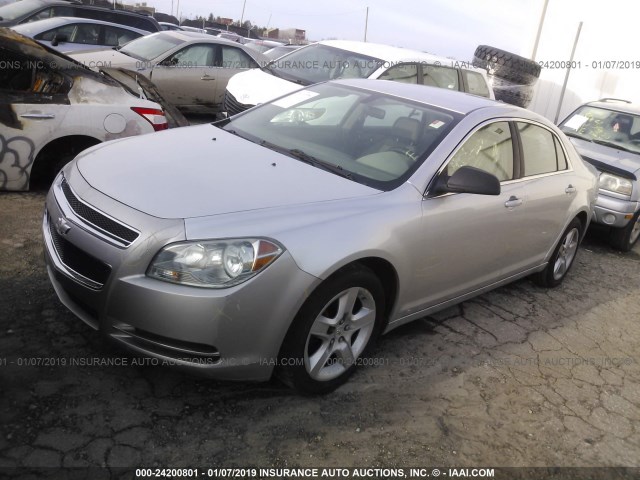 1G12G57B394130800 - 2009 CHEVROLET MALIBU LS Gümüş foto 2