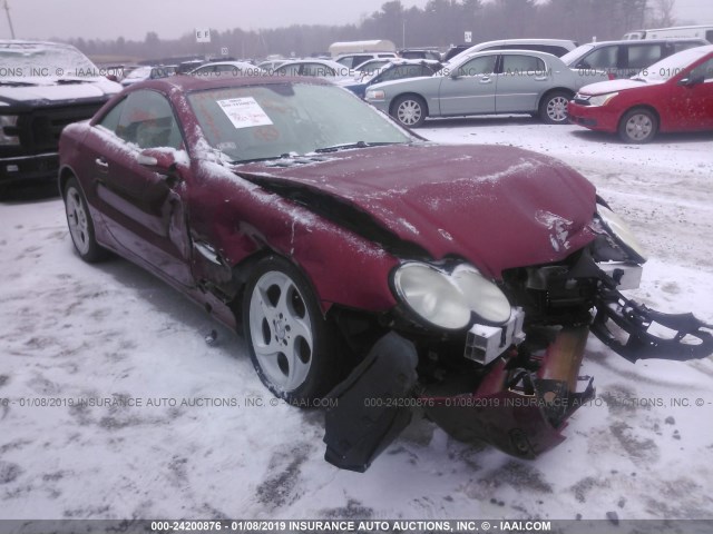 WDBSK75FX5F096909 - 2005 MERCEDES-BENZ SL 500 RED photo 1