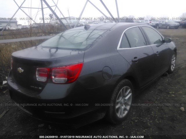 1G11F5RR2DF108696 - 2013 CHEVROLET MALIBU 2LT BLACK photo 4