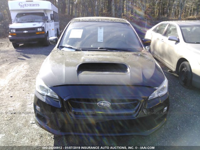 JF1VA1A63F9824502 - 2015 SUBARU WRX BLACK photo 6