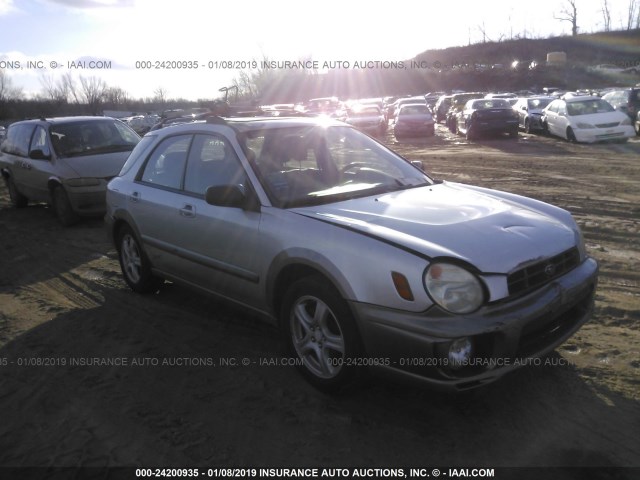 JF1GG68553H802715 - 2003 SUBARU IMPREZA OUTBACK SPORT SILVER photo 1