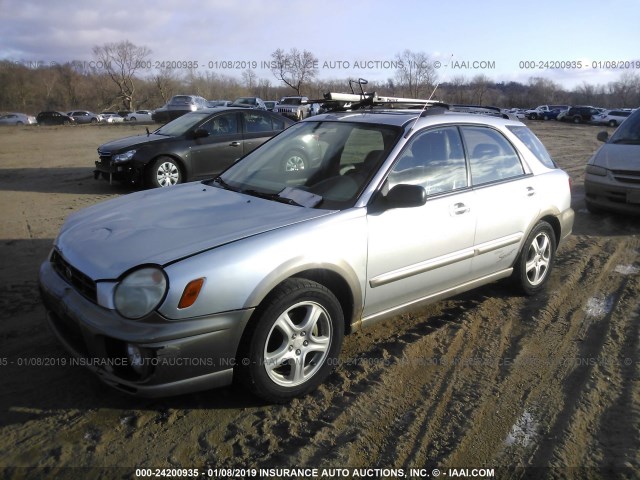 JF1GG68553H802715 - 2003 SUBARU IMPREZA OUTBACK SPORT SILVER photo 2