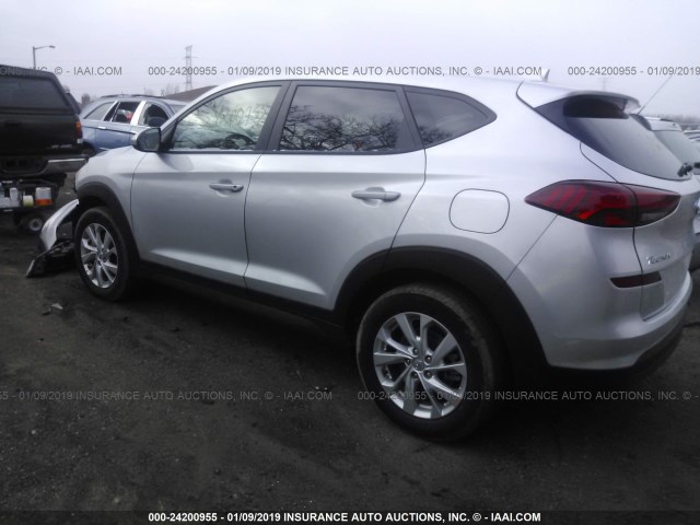 KM8J2CA4XKU842840 - 2019 HYUNDAI TUCSON SE SILVER photo 3