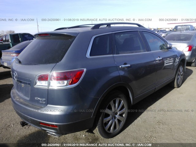 JM3TB38AX80158371 - 2008 MAZDA CX-9 GRAY photo 4