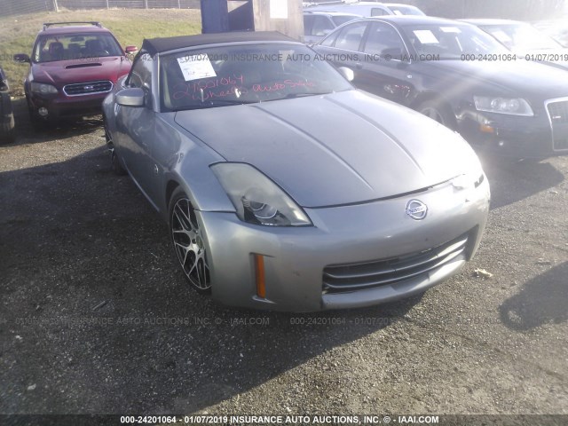 JN1AZ36A96M458541 - 2006 NISSAN 350Z ROADSTER GRAY photo 1