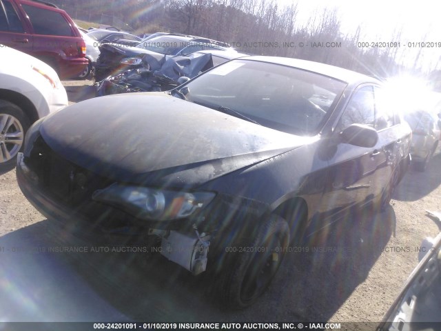 JF1GE61698G520521 - 2008 SUBARU IMPREZA 2.5I BLACK photo 2