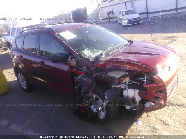 1FMCU0F73GUB48535 - 2016 FORD ESCAPE S BURGUNDY photo 1