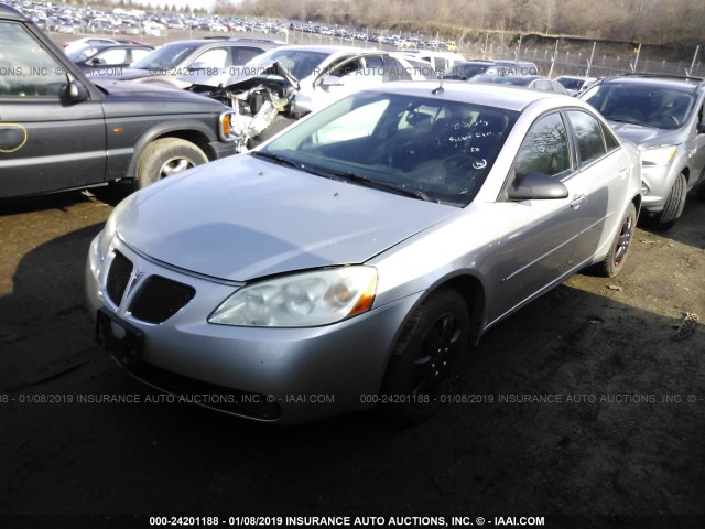 1G2ZF57B184118335 - 2008 PONTIAC G6 VALUE LEADER/BASE GRAY photo 2
