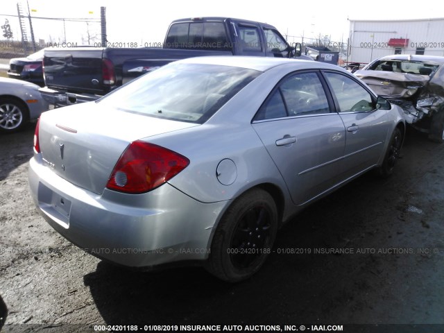 1G2ZF57B184118335 - 2008 PONTIAC G6 VALUE LEADER/BASE GRAY photo 4