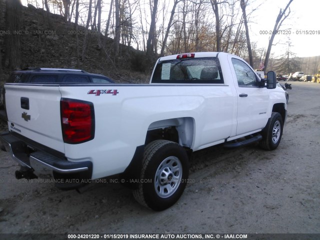 1GC3KYCG4JZ226778 - 2018 CHEVROLET SILVERADO K3500 WHITE photo 4