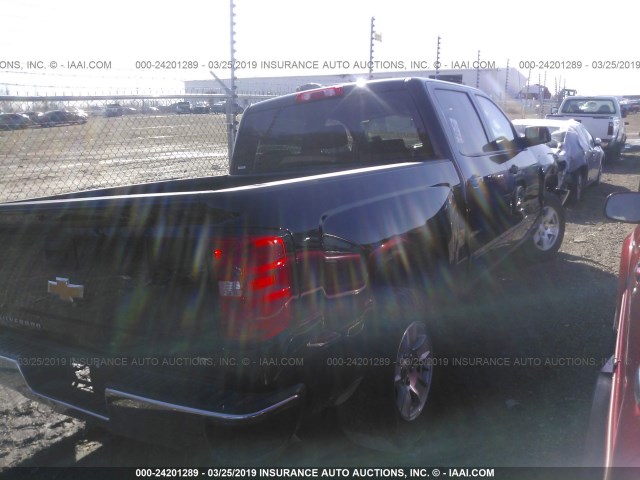 3GCPCREC7JG156319 - 2018 CHEVROLET SILVERADO C1500 LT BLACK photo 4