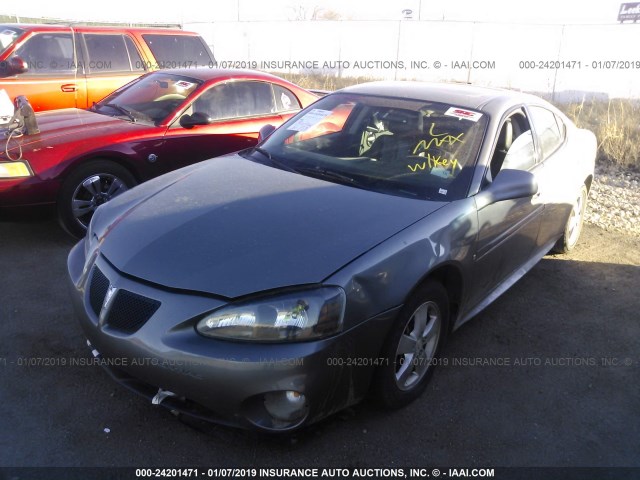 2G2WP552771181324 - 2007 PONTIAC GRAND PRIX GRAY photo 2