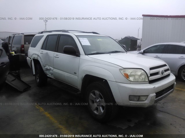 JTEZU14R948017196 - 2004 TOYOTA 4RUNNER SR5/SPORT WHITE photo 1