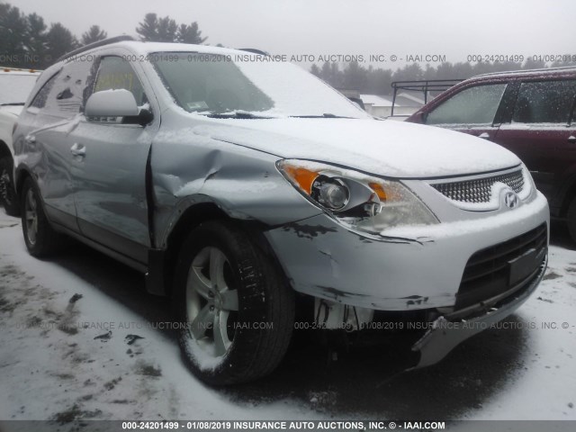 KM8NU13C87U027600 - 2007 HYUNDAI VERACRUZ GLS/SE/LIMITED SILVER photo 1