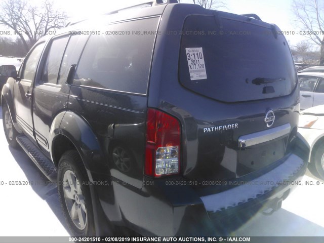 5N1AR1NB9BC610065 - 2011 NISSAN PATHFINDER GRAY photo 3