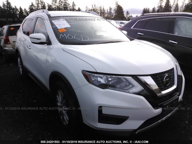 KNMAT2MT3JP555268 - 2018 NISSAN ROGUE S/SV WHITE photo 1