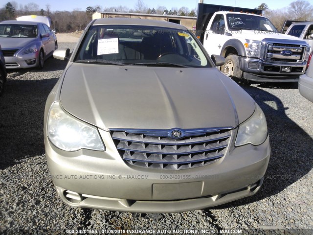 1C3CC5FV6AN110807 - 2010 CHRYSLER SEBRING LIMITED GOLD photo 6