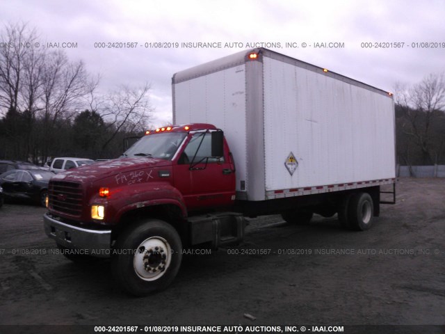 1GDJ7H1C4WJ519994 - 1998 GMC C-SERIES C7H042 RED photo 2