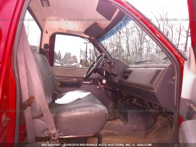 1GDJ7H1C4WJ519994 - 1998 GMC C-SERIES C7H042 RED photo 5