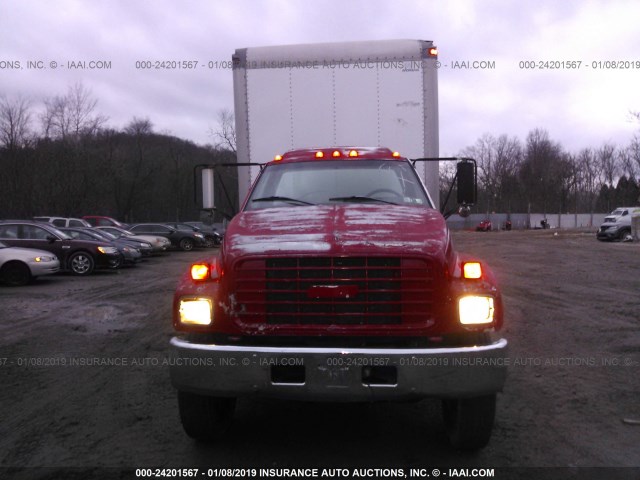 1GDJ7H1C4WJ519994 - 1998 GMC C-SERIES C7H042 RED photo 6