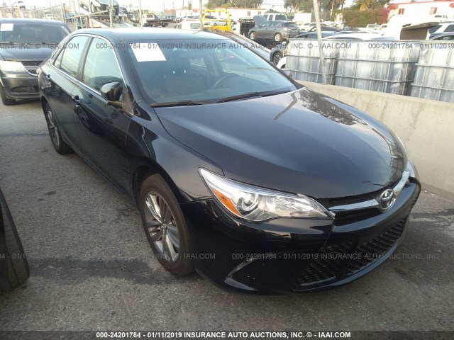 4T1BF1FK3FU066531 - 2015 TOYOTA CAMRY LE/XLE/SE/XSE BLACK photo 1