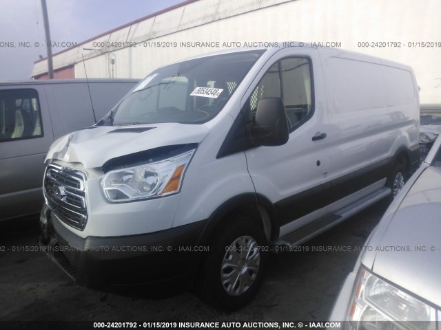 1FTYR1YM4JKA99109 - 2018 FORD TRANSIT T-250 WHITE photo 2