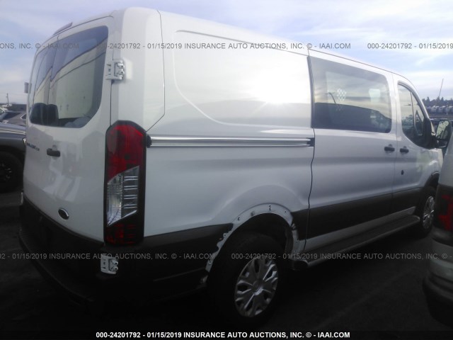 1FTYR1YM4JKA99109 - 2018 FORD TRANSIT T-250 WHITE photo 4