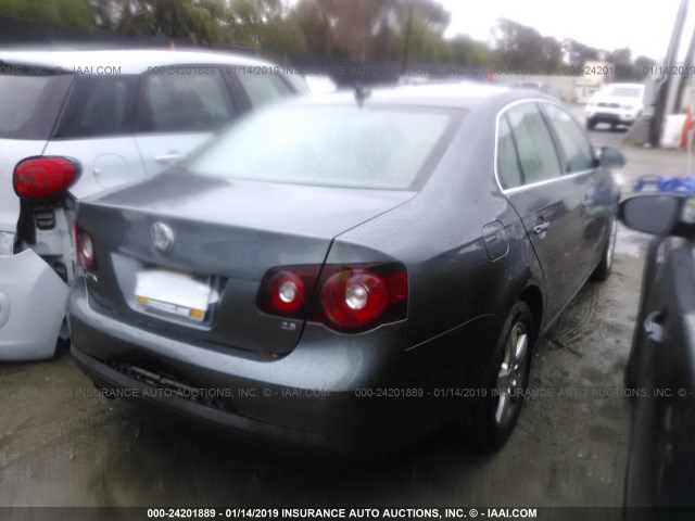 3VWRM71K78M077684 - 2008 VOLKSWAGEN JETTA SE/SEL GRAY photo 4