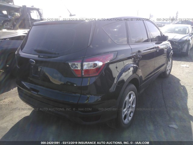 1FMCU0F77HUB44859 - 2017 FORD ESCAPE S BLACK photo 4