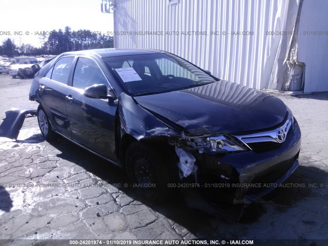 4T1BF1FK4CU008830 - 2012 TOYOTA CAMRY SE/LE/XLE GRAY photo 1