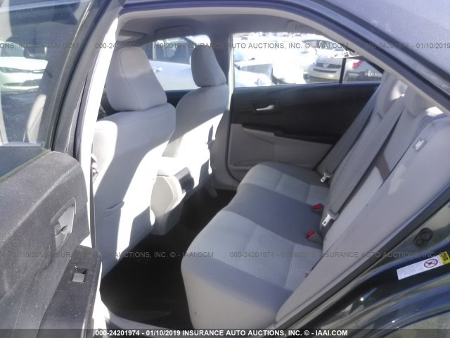 4T1BF1FK4CU008830 - 2012 TOYOTA CAMRY SE/LE/XLE GRAY photo 8