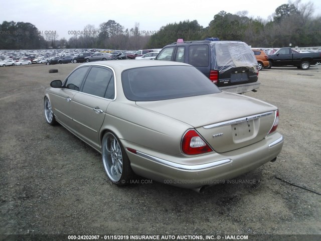 SAJWA79C15SG46290 - 2005 JAGUAR XJ8 L BEIGE photo 3