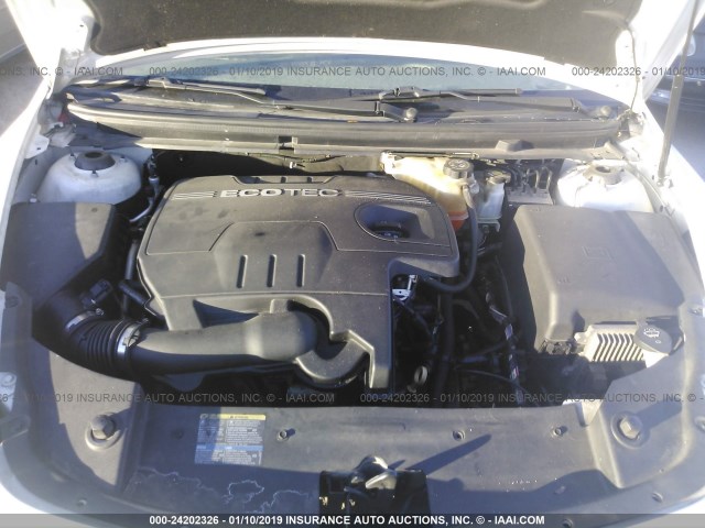 1G1ZC5E02AF119003 - 2010 CHEVROLET MALIBU 1LT 白色 照片 10