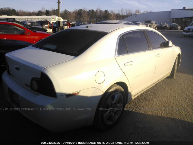 1G1ZC5E02AF119003 - 2010 CHEVROLET MALIBU 1LT 白色 照片 4
