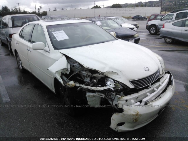 JTHBA30G465166701 - 2006 LEXUS ES 330 WHITE photo 1