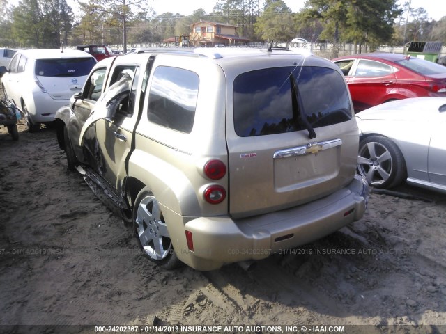 3GNDA53PX8S588778 - 2008 CHEVROLET HHR LT GOLD photo 3