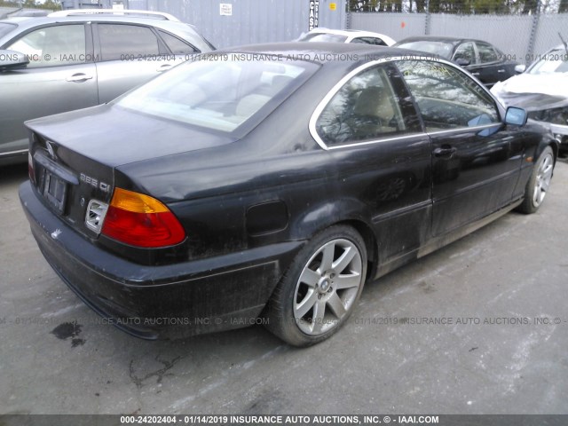 WBABN33431JW59743 - 2001 BMW 325 CI BLACK photo 4