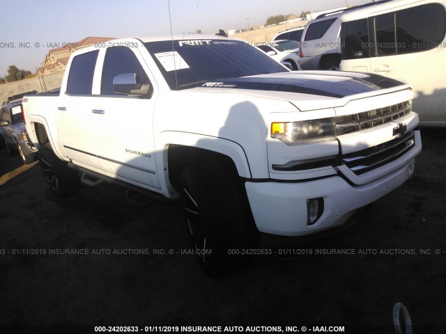 3GCUKSEJ7JG166845 - 2018 CHEVROLET SILVERADO K1500 LTZ WHITE photo 1