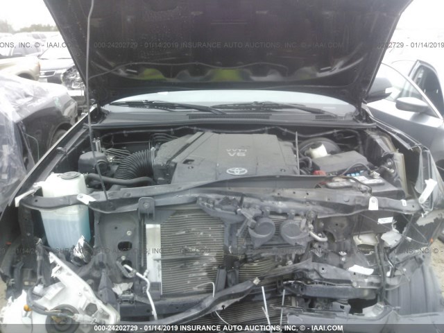 3TMJU4GN9EM165616 - 2014 TOYOTA TACOMA DOUBLE CAB PRERUNNER BLACK photo 10