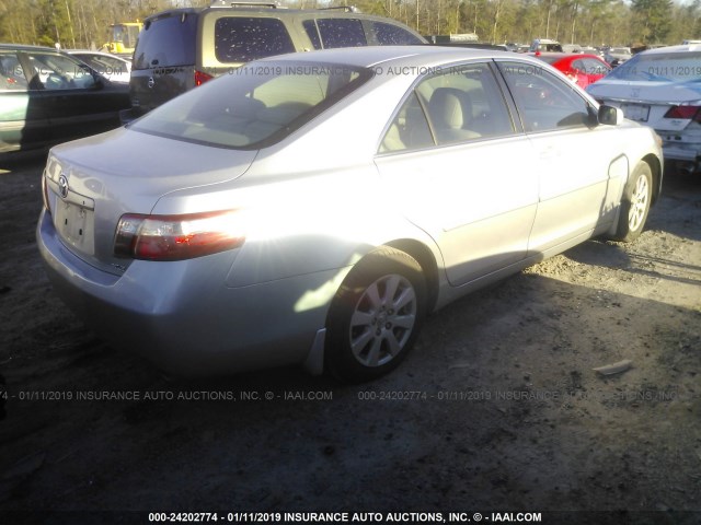 JTNBE46KX73123108 - 2007 TOYOTA CAMRY NEW GENERAT CE/LE/XLE/SE SILVER photo 4