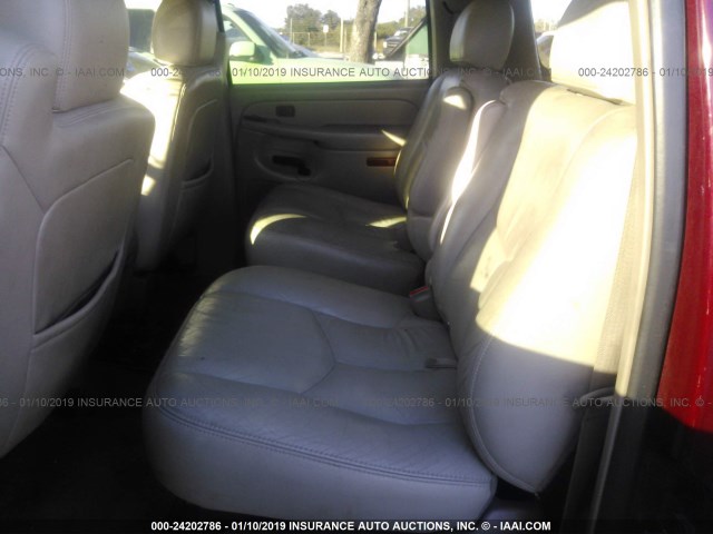 1GNEC16Z34J157103 - 2004 CHEVROLET SUBURBAN C1500 BURGUNDY photo 8