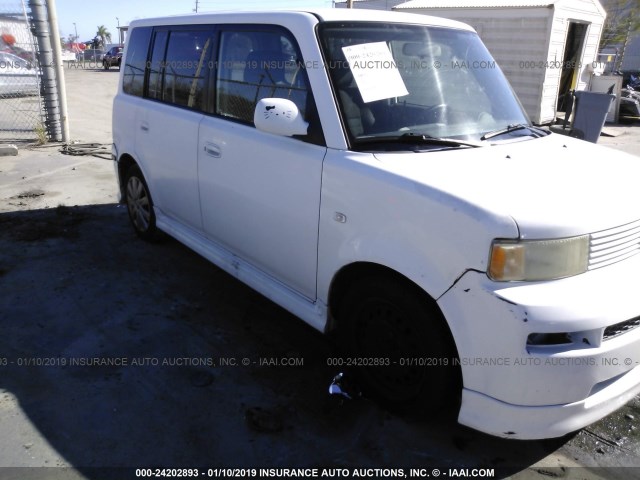 JTLKT324964055392 - 2006 TOYOTA SCION XB Ақ фото 1