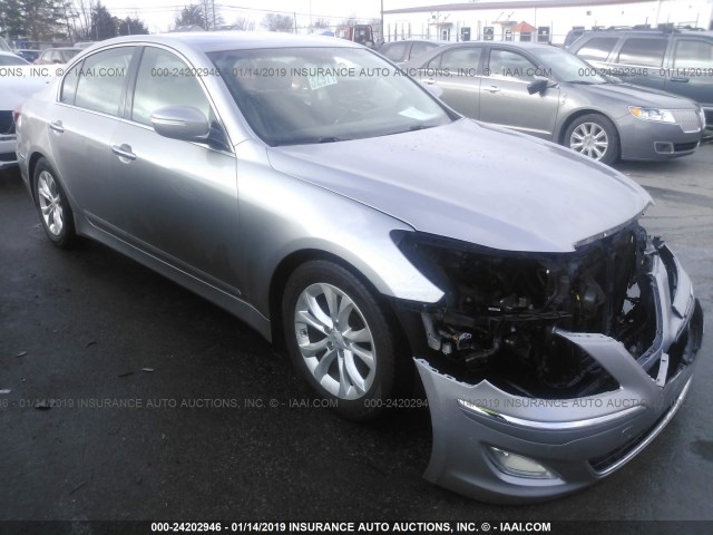 KMHGC4DD9CU177388 - 2012 HYUNDAI GENESIS 3.8L GRAY photo 6