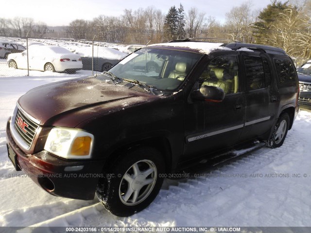 1GKET16SX36144463 - 2003 GMC ENVOY XL RED photo 2