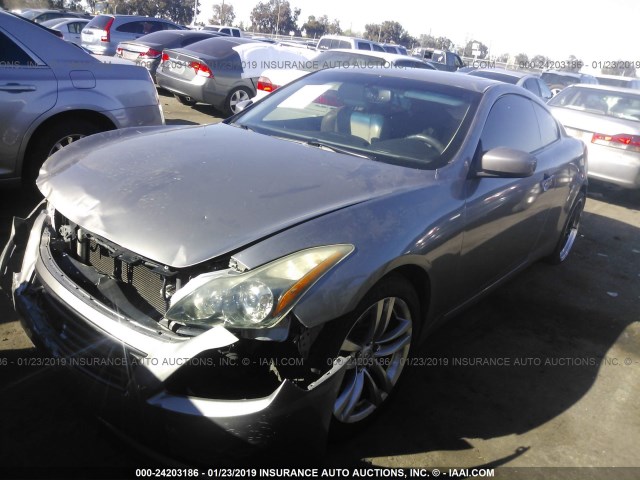 JNKCV64E08M117877 - 2008 INFINITI G37 JOURNEY/SPORT GRAY photo 2