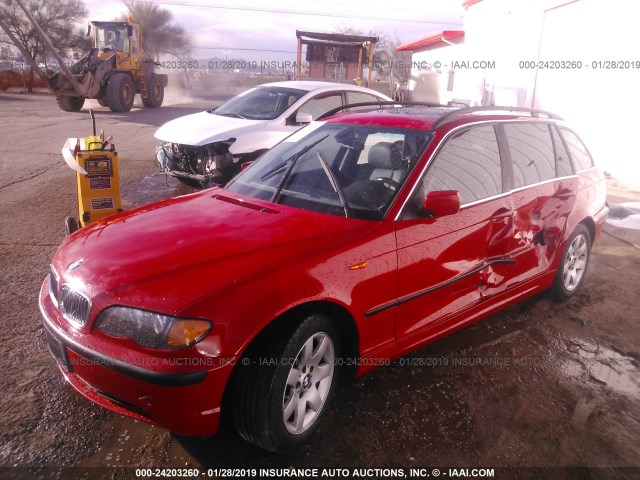 WBAEN33403PC11931 - 2003 BMW 325 IT RED photo 2