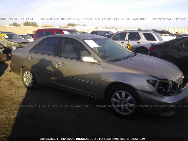 JTDBE30K740261564 - 2004 TOYOTA CAMRY LE/XLE TAN photo 1