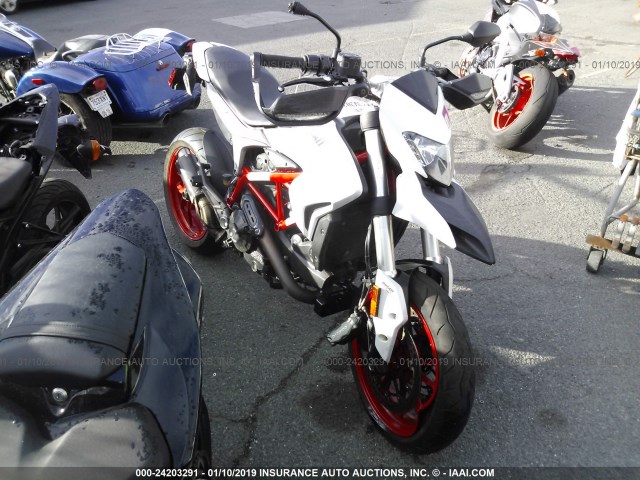 ZDM1YBJSXJB013468 - 2018 DUCATI HYPERMOTARD 939 WHITE photo 1