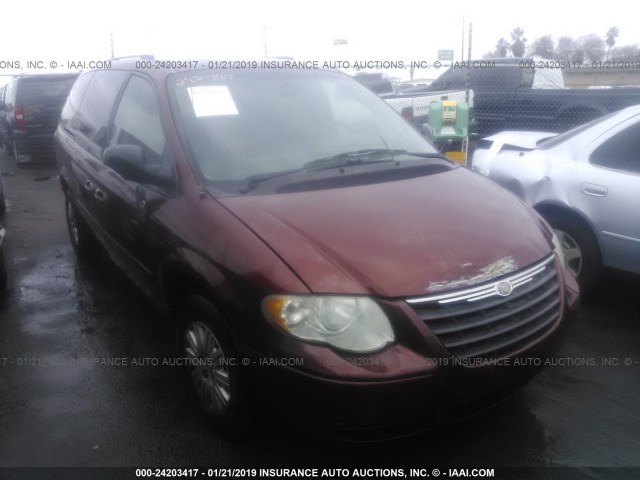 2A4GP44R87R190246 - 2007 CHRYSLER TOWN & COUNTRY LX BROWN photo 1