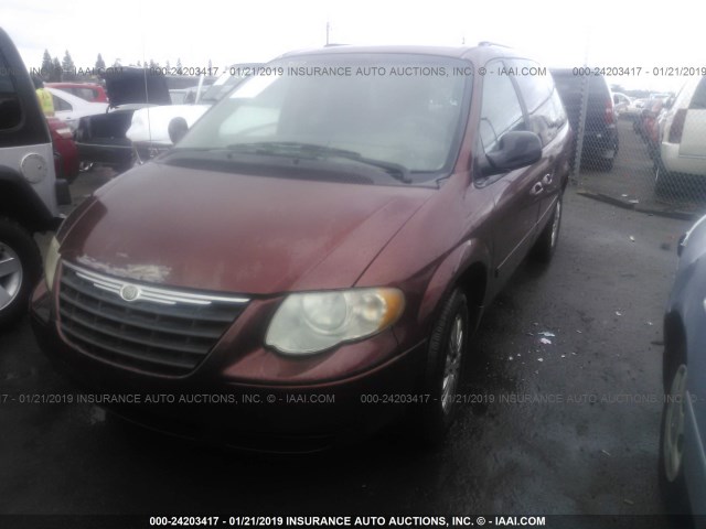 2A4GP44R87R190246 - 2007 CHRYSLER TOWN & COUNTRY LX BROWN photo 2